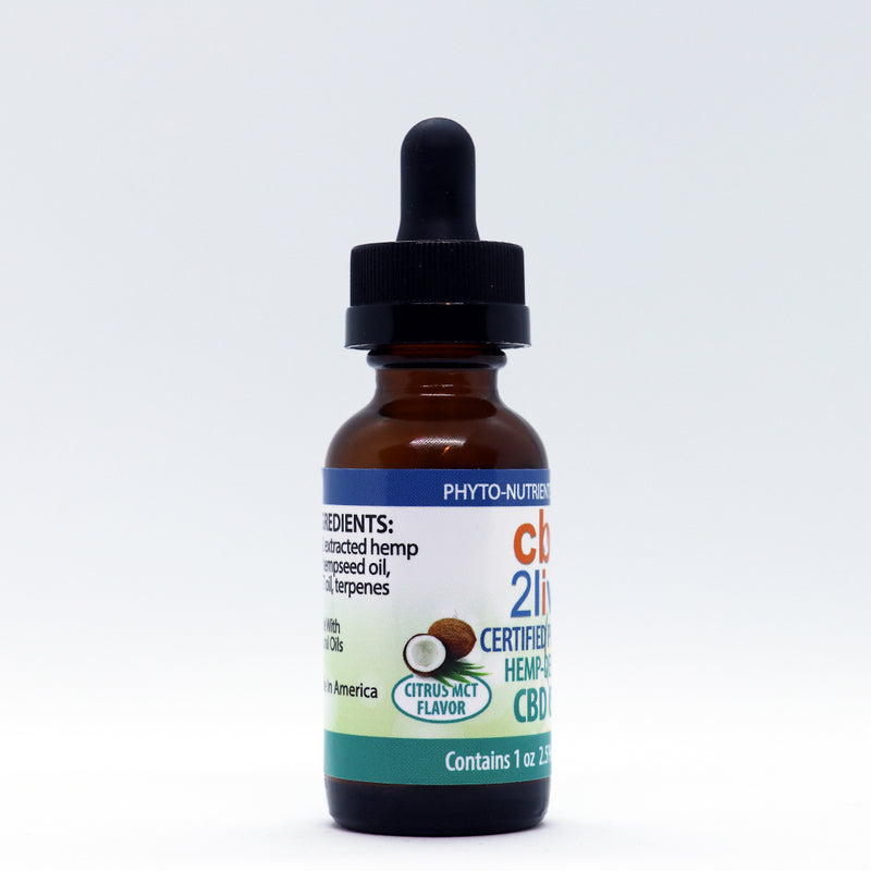 Hemp Oil- 30ml – 750 mg CBD - Coconut - cbd2live.com